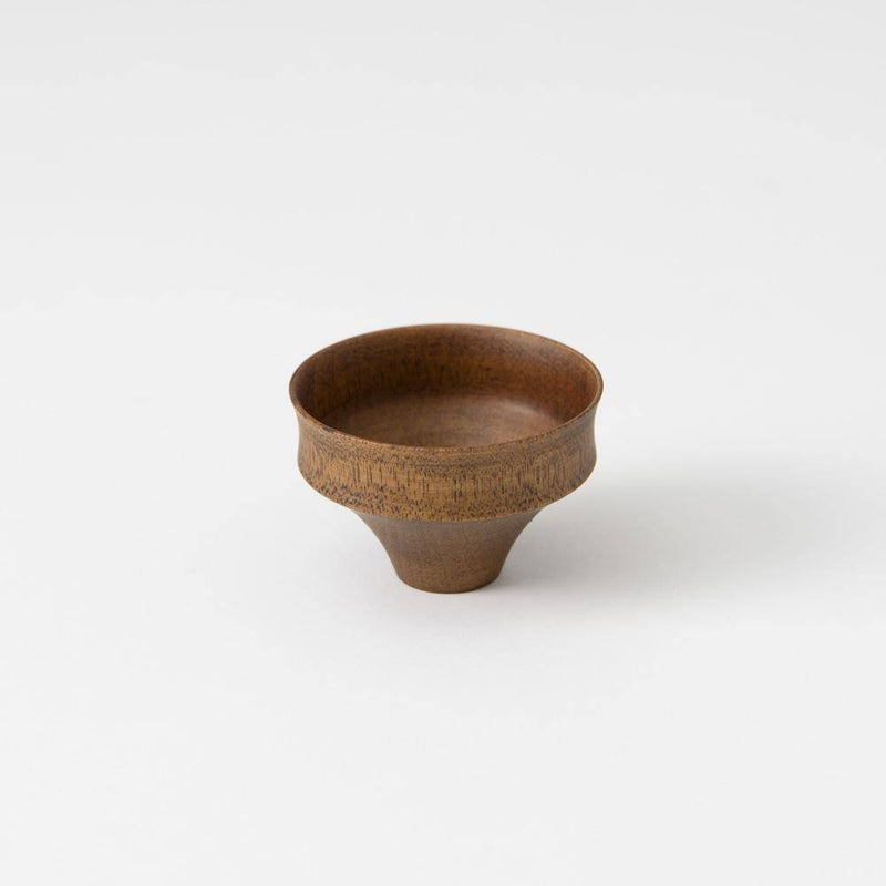 Wooden cup, yunomi cup, Yamanaka lacquerware, Gato Mikio