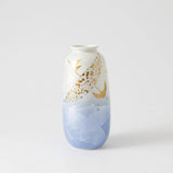Ginsai Crane Kutani Flower Vase - MUSUBI KILN - Handmade Japanese Tableware and Japanese Dinnerware