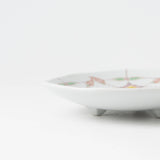 Ginshu Kiln Geometric Pattern Kutani Round Plate - MUSUBI KILN - Handmade Japanese Tableware and Japanese Dinnerware