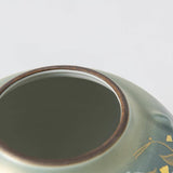 Golden Tree Kutani Flower Vase - MUSUBI KILN - Handmade Japanese Tableware and Japanese Dinnerware