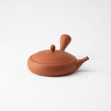 Gyokko Red Clay Tokoname Japanese Teapot 4.1oz(120ml)-Sasame and Ceramesh - MUSUBI KILN - Handmade Japanese Tableware and Japanese Dinnerware