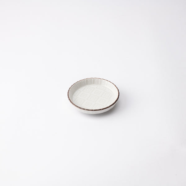 Hachi-Kutani Cobblestone Sauce Plate