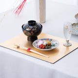 Hakuichi HAKU LA TABLE Gold Placemat - MUSUBI KILN - Quality Japanese Tableware and Gift
