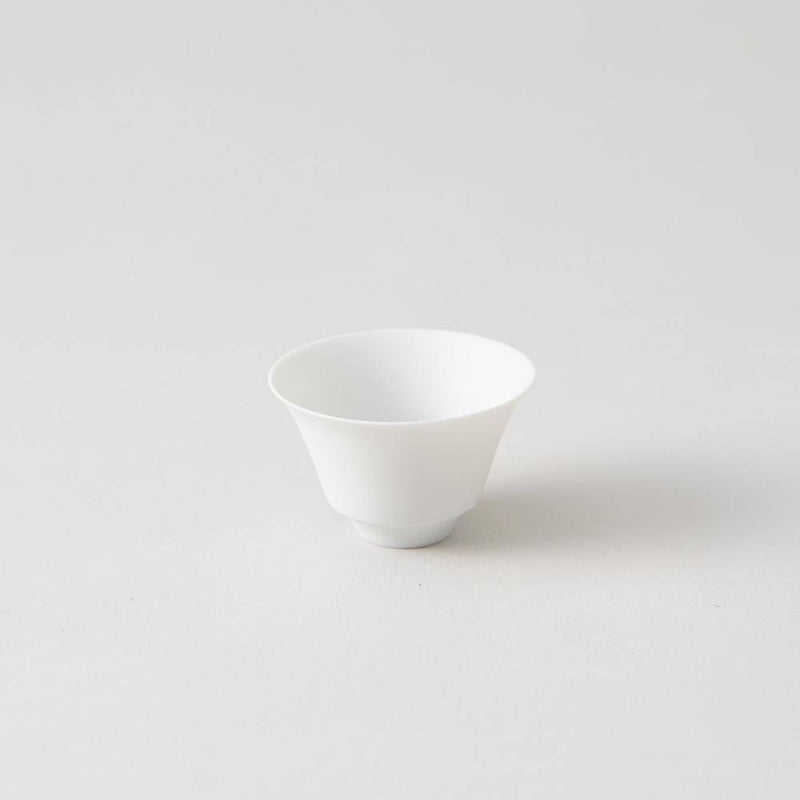 Hanasaka Blanc En Kutani Ochoko Sake Cup - MUSUBI KILN - Handmade Japanese Tableware and Japanese Dinnerware