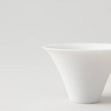 Hanasaka Blanc Sui Kutani Ochoko Sake Cup - MUSUBI KILN - Handmade Japanese Tableware and Japanese Dinnerware
