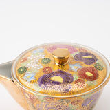 Hanazume Kutani Houhin Japanese Teapot Set with 2 Teacups - MUSUBI KILN - Quality Japanese Tableware and Gift