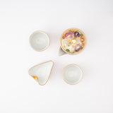 Hanazume Kutani Houhin Japanese Teapot Set with 2 Teacups - MUSUBI KILN - Quality Japanese Tableware and Gift