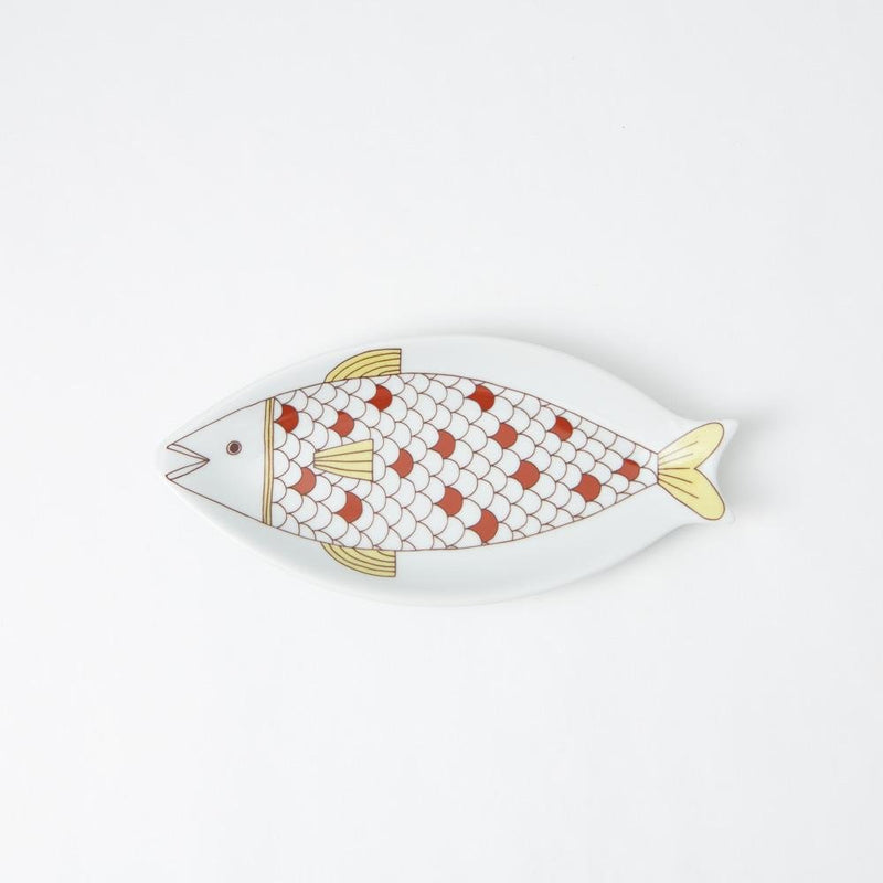 Harekutani Fish Plate - MUSUBI KILN - Handmade Japanese Tableware and Japanese Dinnerware