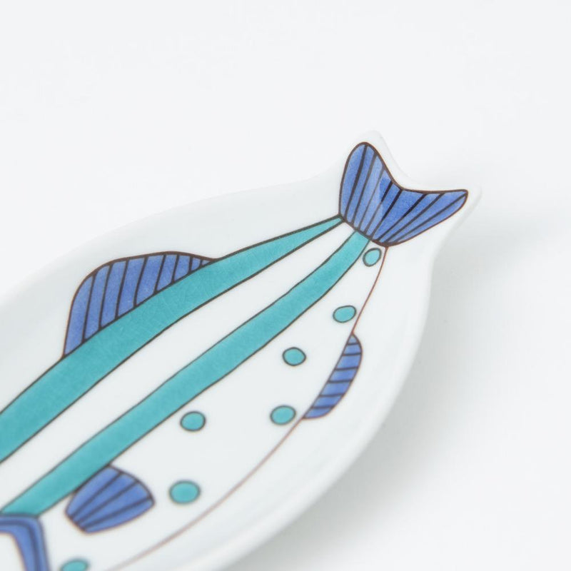 Harekutani Fish Sauce Plate - MUSUBI KILN - Handmade Japanese Tableware and Japanese Dinnerware