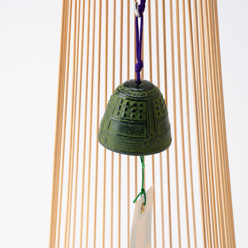 Hatsukaze Suruga Bamboo Basketry Wind Bell - MUSUBI KILN - Handmade Japanese Tableware and Japanese Dinnerware