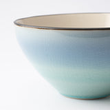 Hibino Blue Gradation Modern Mino Ware Bowl M - MUSUBI KILN - Handmade Japanese Tableware and Japanese Dinnerware