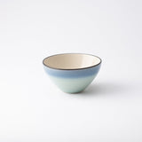 Hibino Blue Gradation Modern Mino Ware Bowl S - MUSUBI KILN - Handmade Japanese Tableware and Japanese Dinnerware
