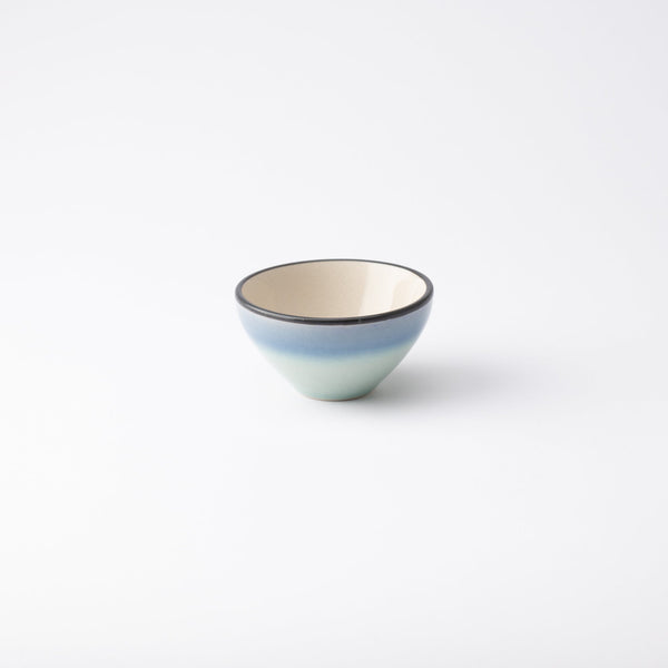 Hibino Blue Gradation Modern Mino Ware Small Kobachi Bowl SS - MUSUBI KILN - Handmade Japanese Tableware and Japanese Dinnerware