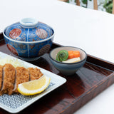 Hibino Blue Gradation Modern Mino Ware Small Kobachi Bowl SS - MUSUBI KILN - Handmade Japanese Tableware and Japanese Dinnerware