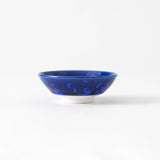 Hibino Crystal Glaze Mino Ware Sakazuki Flat Sake Cup - MUSUBI KILN - Handmade Japanese Tableware and Japanese Dinnerware