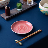 Hibino Foodie Mino Ware Round Plate 6in - MUSUBI KILN - Handmade Japanese Tableware and Japanese Dinnerware