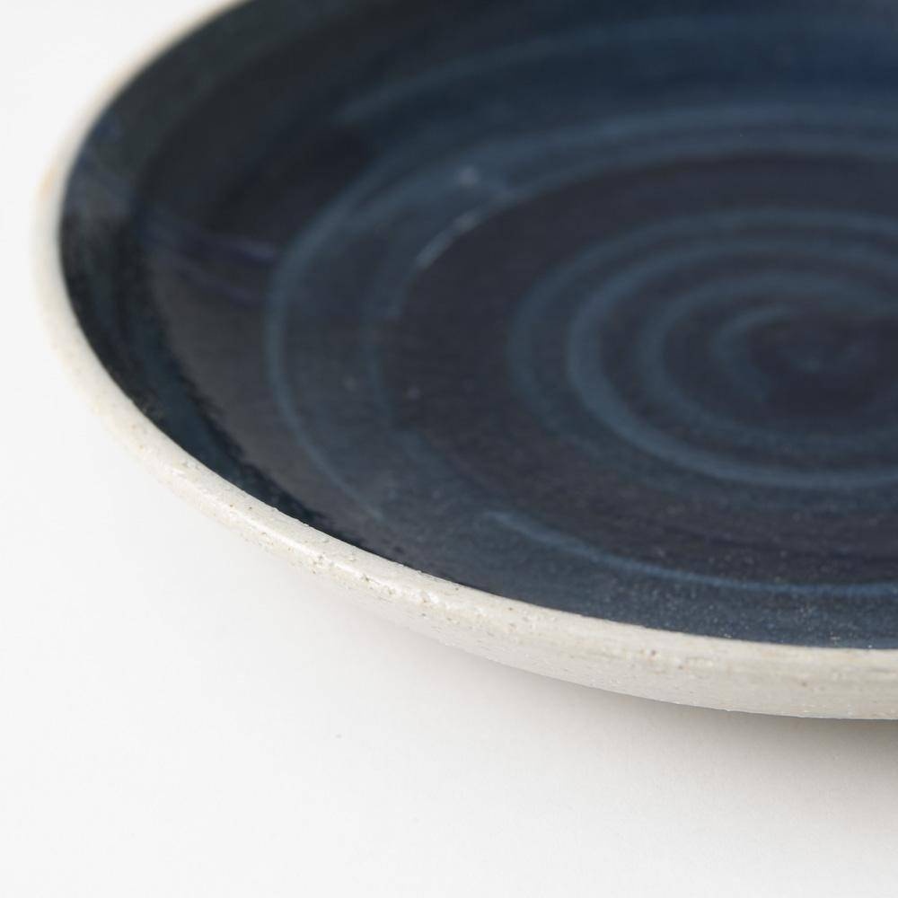 Hibino Foodie Mino Ware Round Plate 8.2in - MUSUBI KILN - Quality Japanese Tableware and Gift