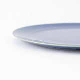 Hibino Grand Bleu Mino Ware Round Plate M - MUSUBI KILN - Handmade Japanese Tableware and Japanese Dinnerware