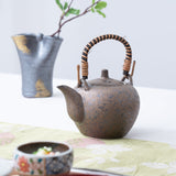 Hibino Kahala Mino Ware Earthenware Japanese Teapot 13.5oz (400ml) - MUSUBI KILN - Quality Japanese Tableware and Gift