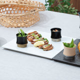 Hibino Mars Mino Ware Square Plate 9.4in - MUSUBI KILN - Handmade Japanese Tableware and Japanese Dinnerware