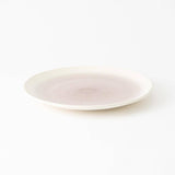 Hibino Peacock Mino Ware Round Plate - MUSUBI KILN - Handmade Japanese Tableware and Japanese Dinnerware