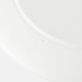 Hibino Stone Rich White Mino Ware Round Plate 11in - MUSUBI KILN - Handmade Japanese Tableware and Japanese Dinnerware