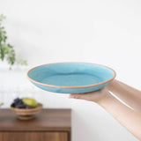 Hibino Summum Mino Ware Round Plate L - MUSUBI KILN - Handmade Japanese Tableware and Japanese Dinnerware