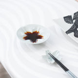Hiracle Sakura Kutani Sauce Plate Set - MUSUBI KILN - Handmade Japanese Tableware and Japanese Dinnerware