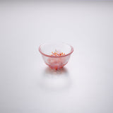 Hirota Four Seasons Color Edo Glass Ochoko Sake Cup - MUSUBI KILN - Handmade Japanese Tableware and Japanese Dinnerware