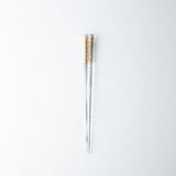 Hirota Gold Leaf Edo Glass Serving Chopsticks 25cm/9.8in - MUSUBI KILN - Handmade Japanese Tableware and Japanese Dinnerware