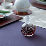 Hirota White Bird Edo Glass Soy Sauce Dispenser - MUSUBI KILN - Quality Japanese Tableware and Gift