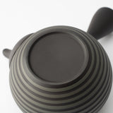 Horyu Black Tokoname Japanese Teapot 12.2oz(360ml)-Sawayaka - MUSUBI KILN - Handmade Japanese Tableware and Japanese Dinnerware