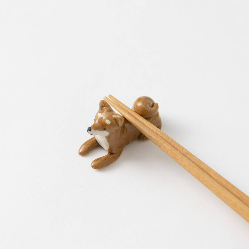 Ihoshiro Kiln Animal Series Mino Ware Chopstick Rest - MUSUBI KILN - Handmade Japanese Tableware and Japanese Dinnerware