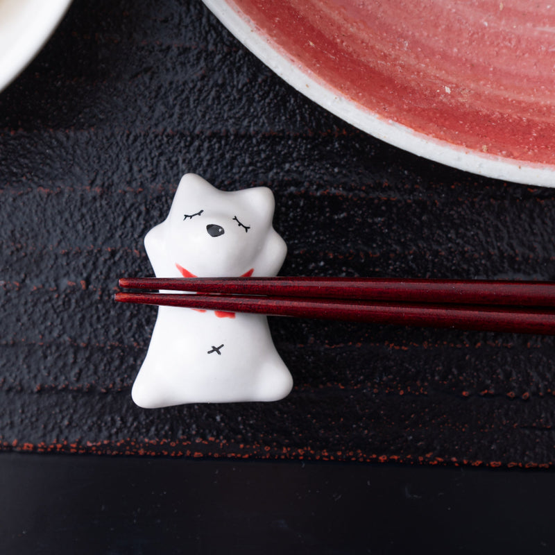 Ihoshiro Kiln Animal Series Mino Ware Chopstick Rest - MUSUBI KILN - Quality Japanese Tableware and Gift