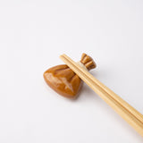 Ihoshiro Kiln Oden Series Mino Ware Chopstick Rest - MUSUBI KILN - Handmade Japanese Tableware and Japanese Dinnerware