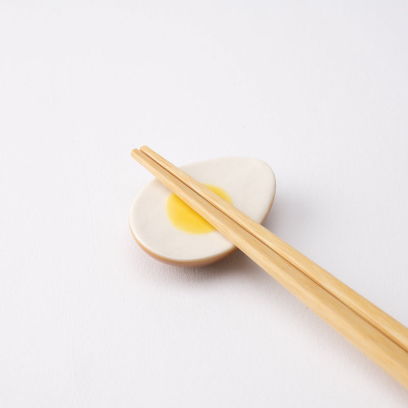 Ihoshiro Kiln Oden Series Mino Ware Chopstick Rest - MUSUBI KILN - Handmade Japanese Tableware and Japanese Dinnerware