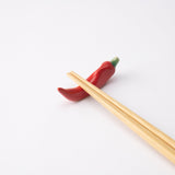 Ihoshiro Kiln Vegetable Series A Mino Ware Chopstick Rest - MUSUBI KILN - Quality Japanese Tableware and Gift