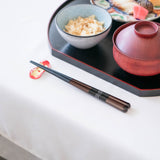 Ishida Omine Wakasa Lacquer Extra Large Chopsticks 23.5cm/9.3in - MUSUBI KILN - Handmade Japanese Tableware and Japanese Dinnerware
