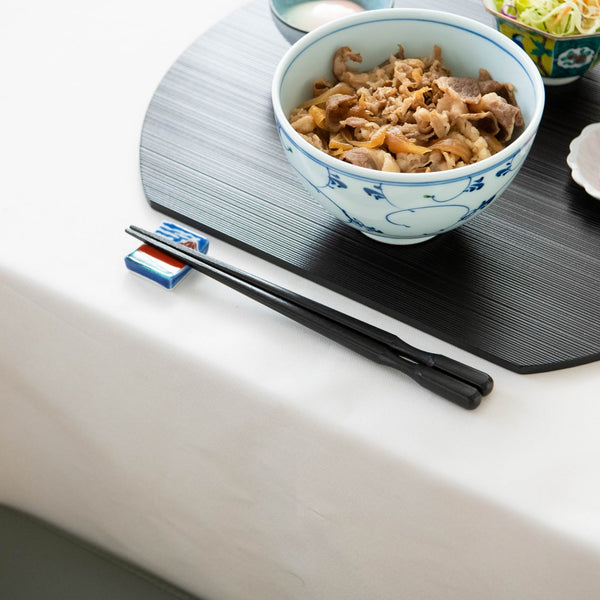 Ishida Osho Wakasa Lacquer Extra Large Chopsticks 23.5cm/9.3in - MUSUBI KILN - Handmade Japanese Tableware and Japanese Dinnerware
