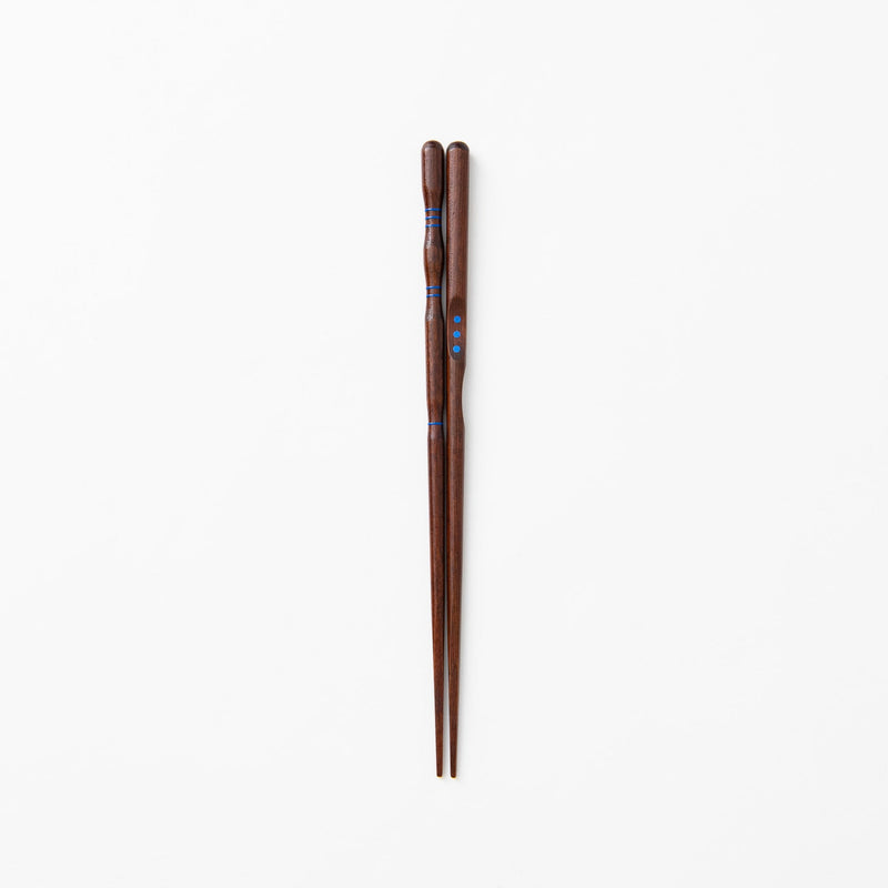 Ishida Three Point Support Chopsticks Wakasa Lacquer Chopsticks 16.5cm/6.5in to 23.5cm/9.2in (Selling Individually) - MUSUBI KILN - Handmade Japanese Tableware and Japanese Dinnerware