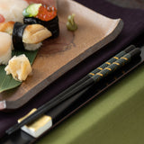 Issou Shoen Wakasa Lacquer Chopsticks 20.5cm/8.1in or 23cm/9in - MUSUBI KILN - Handmade Japanese Tableware and Japanese Dinnerware