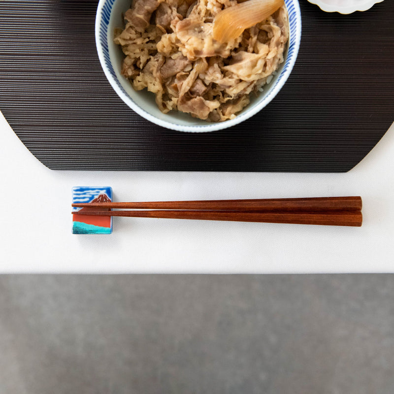 Issou Sumo Wrestler Wakasa Lacquer Extra Large Chopsticks 24cm/9.4in - MUSUBI KILN - Handmade Japanese Tableware and Japanese Dinnerware