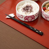 Issou Walking Moon snd Rabbit Wakasa Lacquer Chopsticks 23cm/9.1in - MUSUBI KILN - Quality Japanese Tableware and Gift