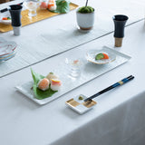 Kaizan Kiln Arita Long Plate L - MUSUBI KILN - Handmade Japanese Tableware and Japanese Dinnerware