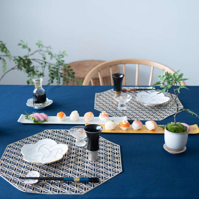 Kaizan Kiln Arita Slim Long Plate - MUSUBI KILN - Handmade Japanese Tableware and Japanese Dinnerware