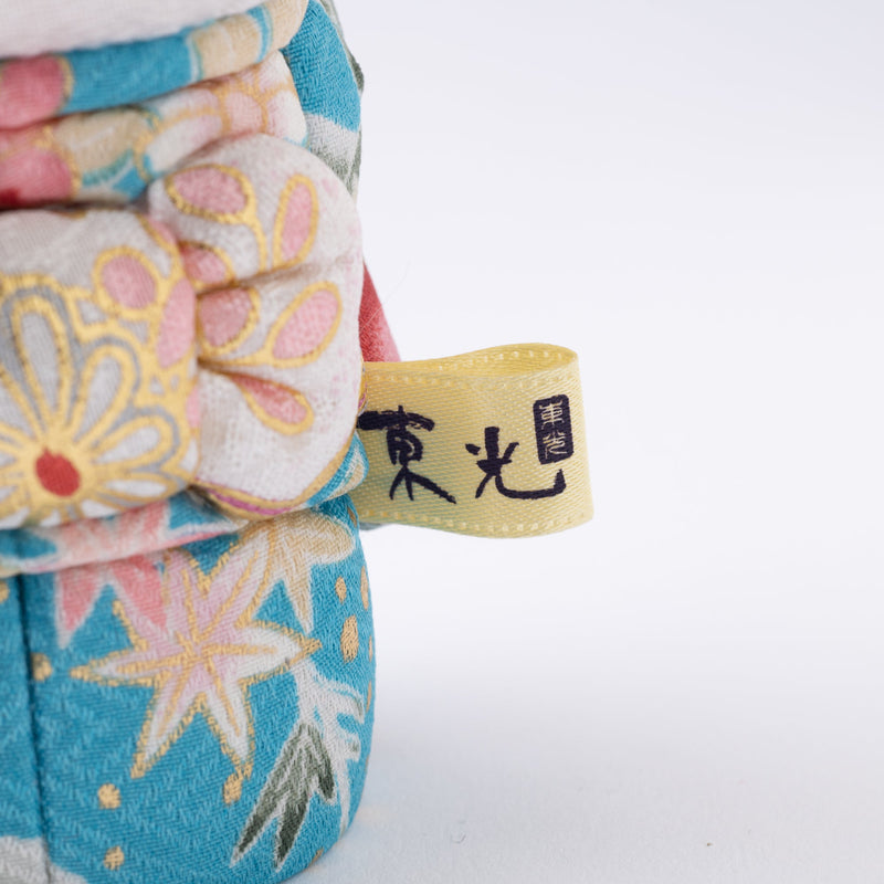 Kakinuma Ningyo Hello Kitty Edo Kimekomi Doll Lucky Cat -Blue - MUSUBI KILN - Handmade Japanese Tableware and Japanese Dinnerware
