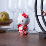 Kakinuma Ningyo Hello Kitty Edo Kimekomi Doll Lucky Cat -Red - MUSUBI KILN - Handmade Japanese Tableware and Japanese Dinnerware