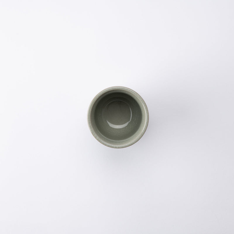 Kannyu White Brush Mino Ware Japanese Teacup - MUSUBI KILN - Handmade Japanese Tableware and Japanese Dinnerware
