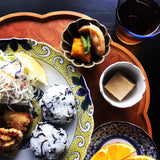 Kikuwari Khaki Hasami Bowl S 3in - MUSUBI KILN - Handmade Japanese Tableware and Japanese Dinnerware