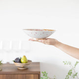 Kinrande Sakura Kutani Bowl - MUSUBI KILN - Handmade Japanese Tableware and Japanese Dinnerware
